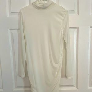 Shapely turtleneck dress